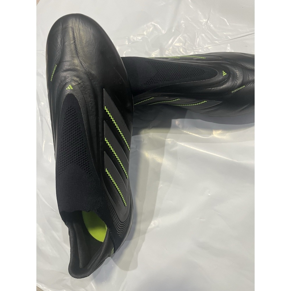 Adidas Copa Pure III Elite Soccer Cleats Mens 11 Black New Laceless FG IE1616 - Picture 11 of 15